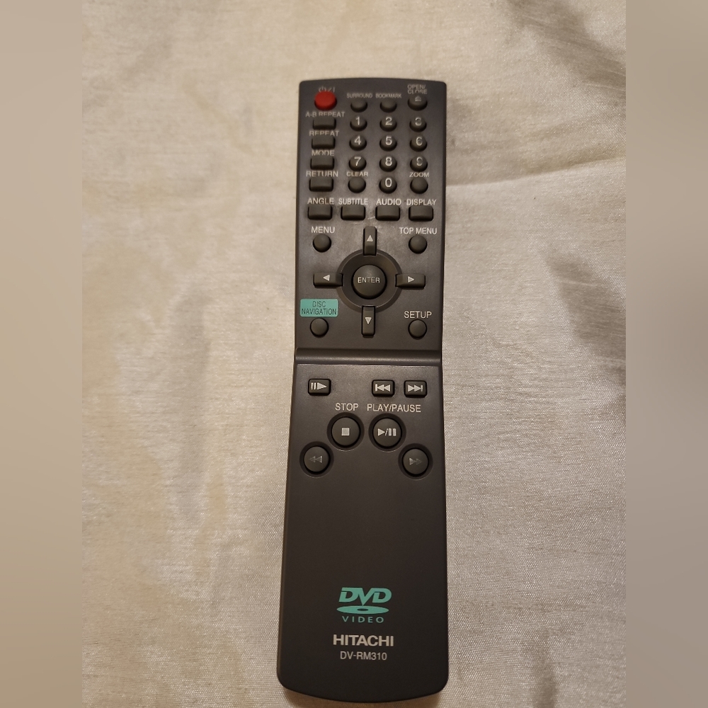 Hitachi DV-RM310 Remote Control.. Tested